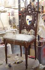 Реставрационные работы стул