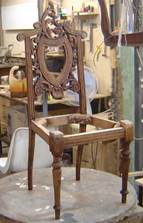 Реставрационные работы стул